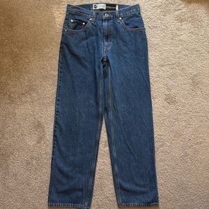 Levi's Blue Straight Leg Jeans Classic Fit